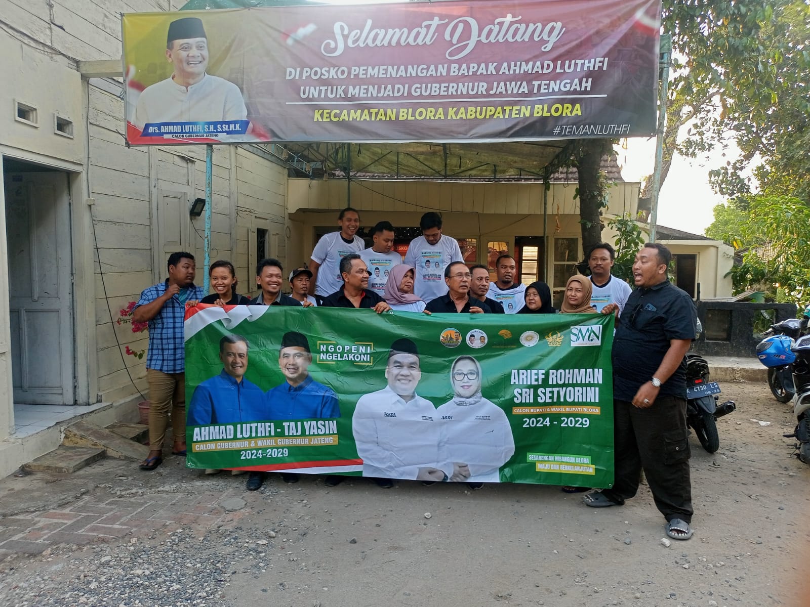 Kolaborasi Relawan Ahmad Luthfi Dengan Relawan ASRI, Menangkan Pilgub dan Pilkada Blora 