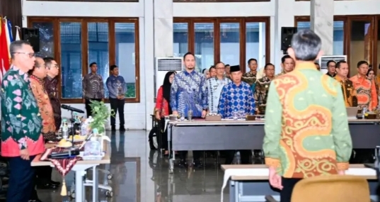 Plt Bupati Pandu, Hadiri HLM Pengendalian Inflasi
