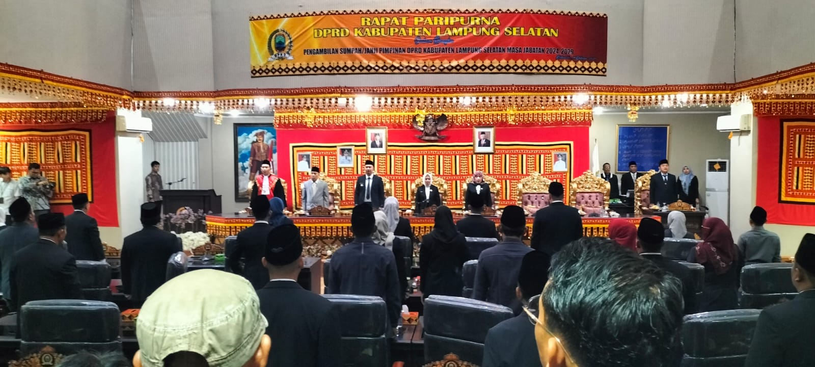 Usai Pelantikan Unsur Pimpinan, DPRD Lamsel Langsung Bentuk AKD