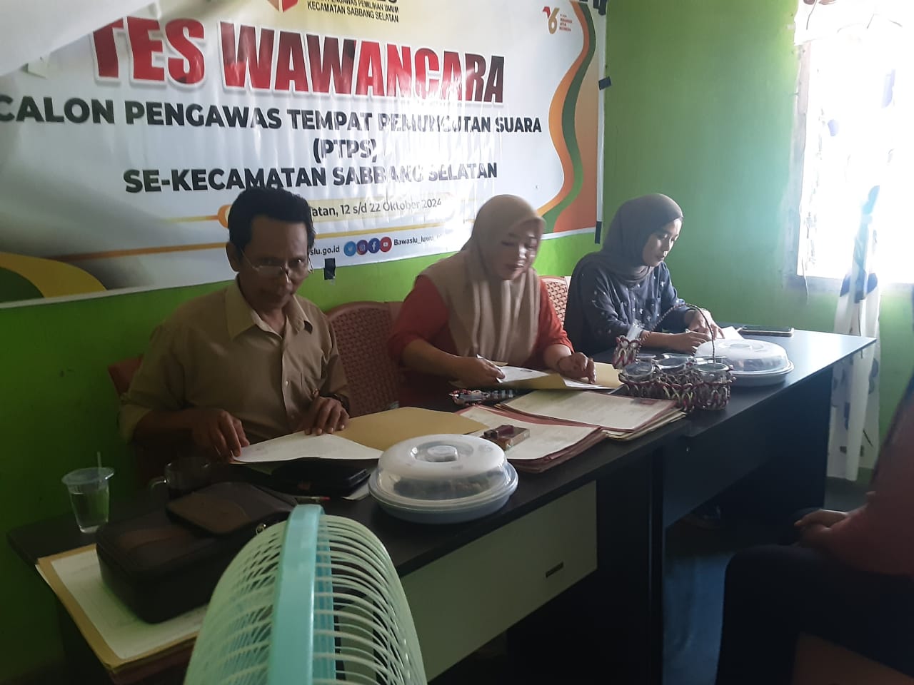 Panwaslu Kecamatan Sabbang Selatan Gelar Seleksi Wawancara Calon Pengawas TPS