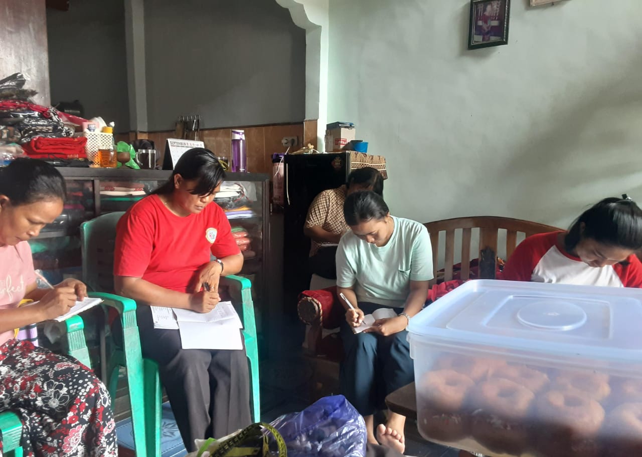 Credit Union Sauan Sibarrung Gelar Pendidikan Pelatihan Menjahit