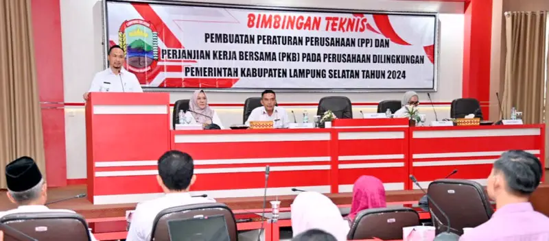 Plt Bupati Lamsel, Pandu: Perusahaan Yang Ada di Lamsel Mampu Menjalankan PP dan PKB