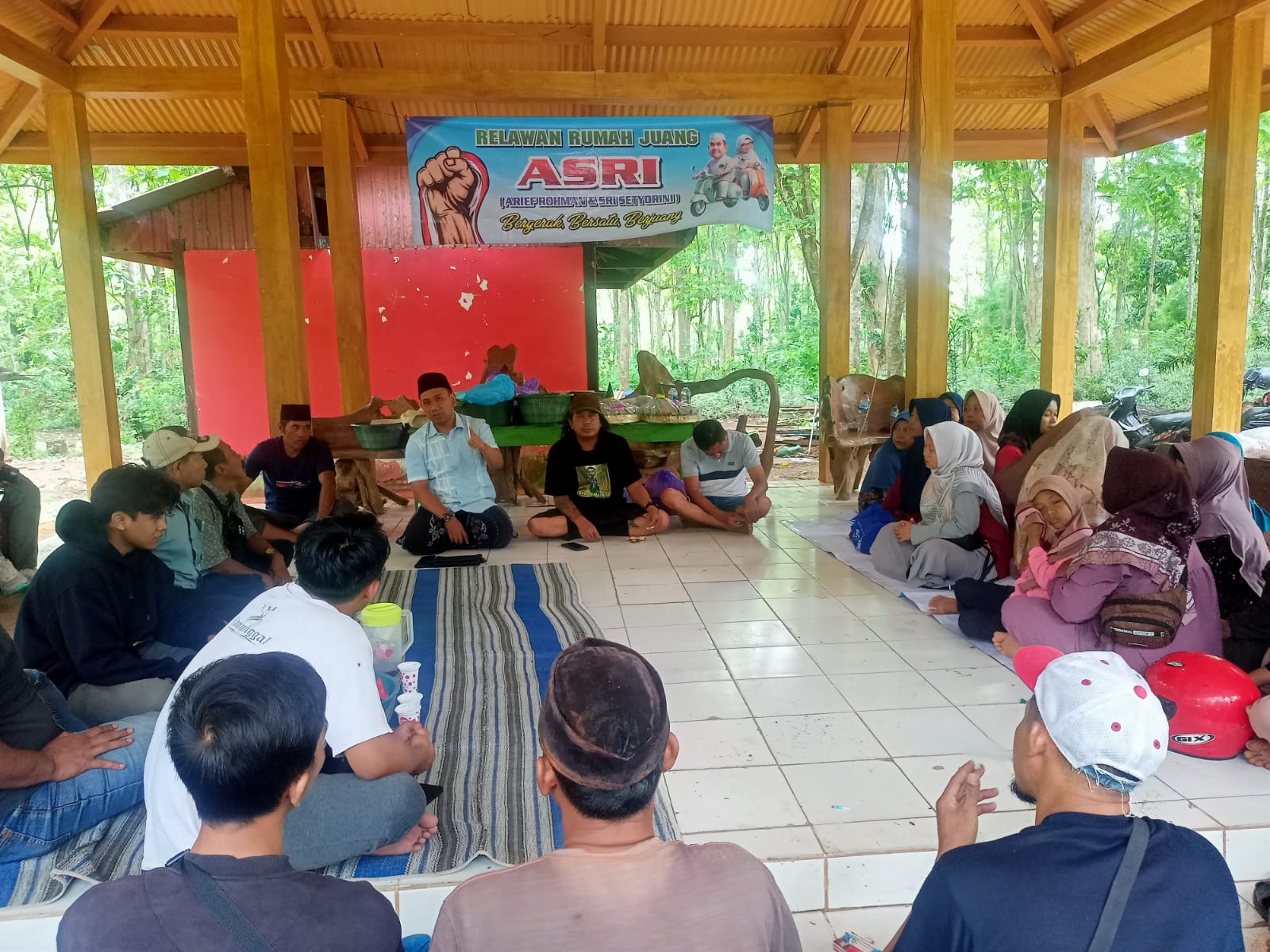 Korcam Todanan Memberikan Support Kepada Relawan dan Struktur sudah Terbentuk