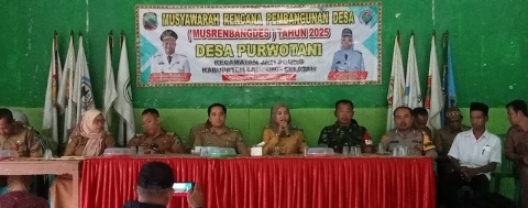 Program Ketahanan Pangan dan Pengembangan BumDes Jadi Prioritas Desa Purwotani