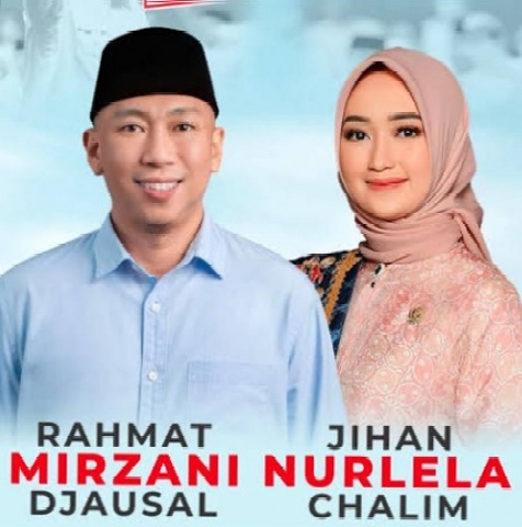 Hasil Survei SLI, Pasangan Mirza-Jihan Lampaui Pasangan Arinal-Sutono