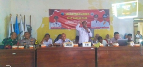 Ta-2025 Program Ketahanan Pangan Bidang Pembangunan Jadi Prioritas Desa Karang Sari