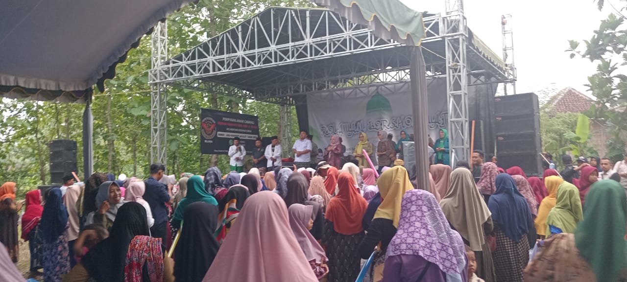 Lintas Relawan ASRI Bersholawat Siapkan Kemenangan Spektakuler