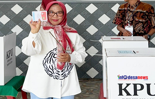 Cawabup Nomer Urut 01 Sri Setyorini Menghimbau Masyarakat Untuk Tidak Golput di Pilkada 2024