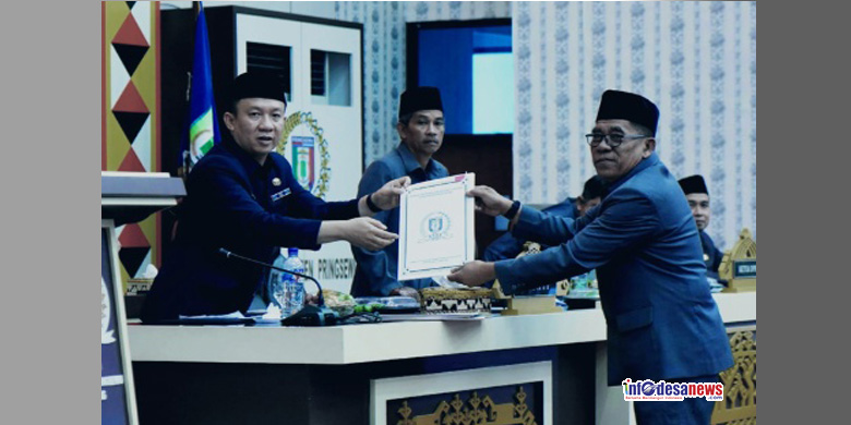 Paripurna, DPRD Pringsewu Sahkan 4 Perda dan Sepakati Propemperda 2025