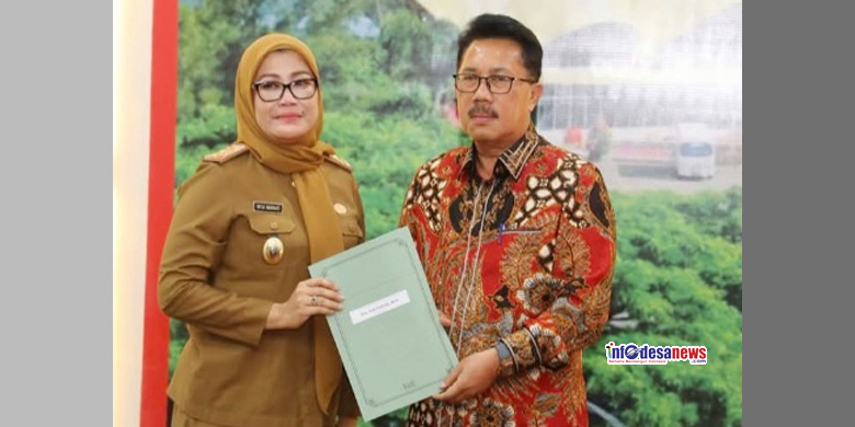 Intji Indriati di Tunjuk Plh Sekda Lamsel Gantikan Thamrin
