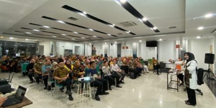 Kejari Bandar Lampung Sosialisasi Tentang Hukum di PT BNI Branch Office Tanjung Karang