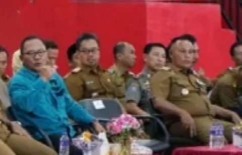 Bupati Nanang Hadiri Apel Siaga Bencana
