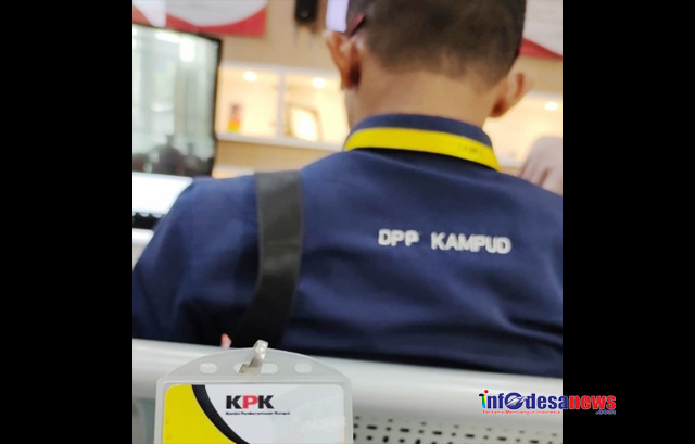 DPP KAMPUD Laporkan Dugaan Korupsi 2 Proyek Dinas PUPR Lampung Selatan Ke KPK