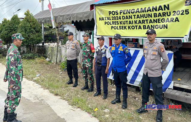 Anggota Koramil Bersama Polri Dan Instansi Pemerintahan, Wujudkan Rasa Aman Bagi Warga Yang Merayakan Natal