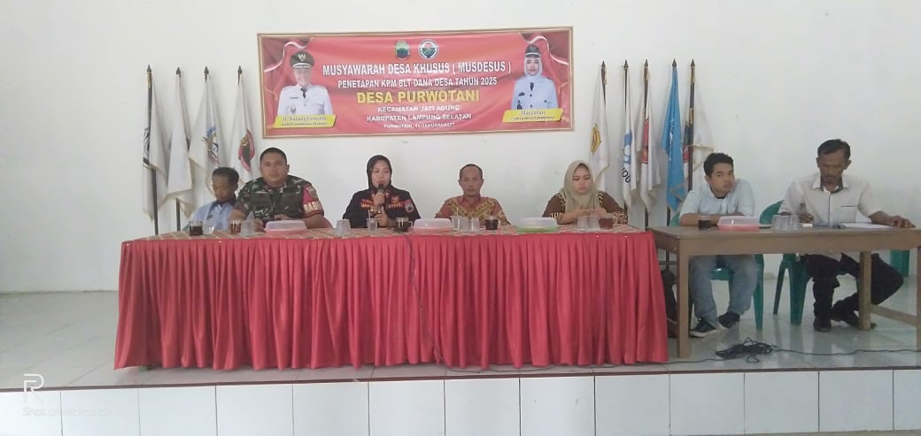 Pemerintah Desa Purwotani Laksanakan Musdesus Tahun 2025