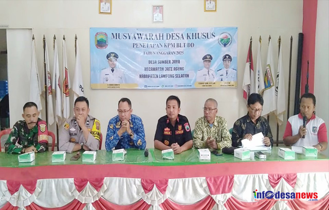 Musdesus Di Desa Sumber Jaya Idham Tegaskan Kepada KPM Jangan Habis Pakai