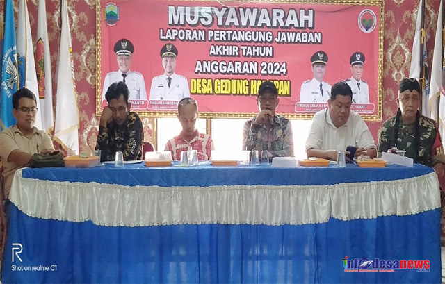 Ishadi Pimpin Musdesus Di Desa Gedung Harapan Tahun 2025