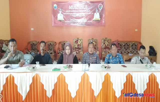 Feriode Pimpin Musdesus Penetapan KPM BLT-DD Di Desa Karang Rejo TA-2025