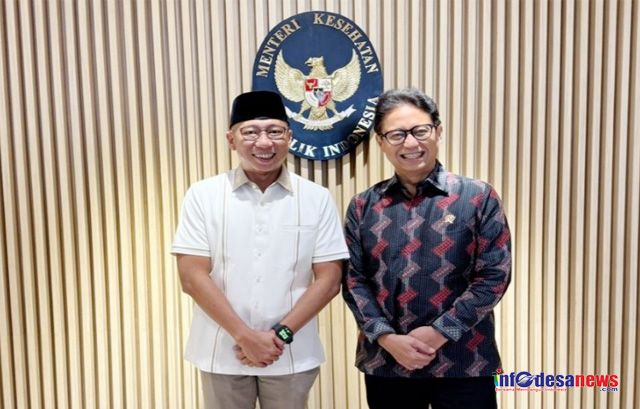 Rahmat Mirzani Djausal Bertemu Menkes Bahas Peningkatan Kesehatan Di Lampung