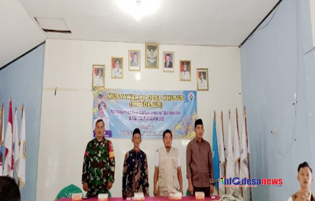 Pemdes Titiwangi Gelar MusDes Penetapan Penerima BLT DD Ta-2025