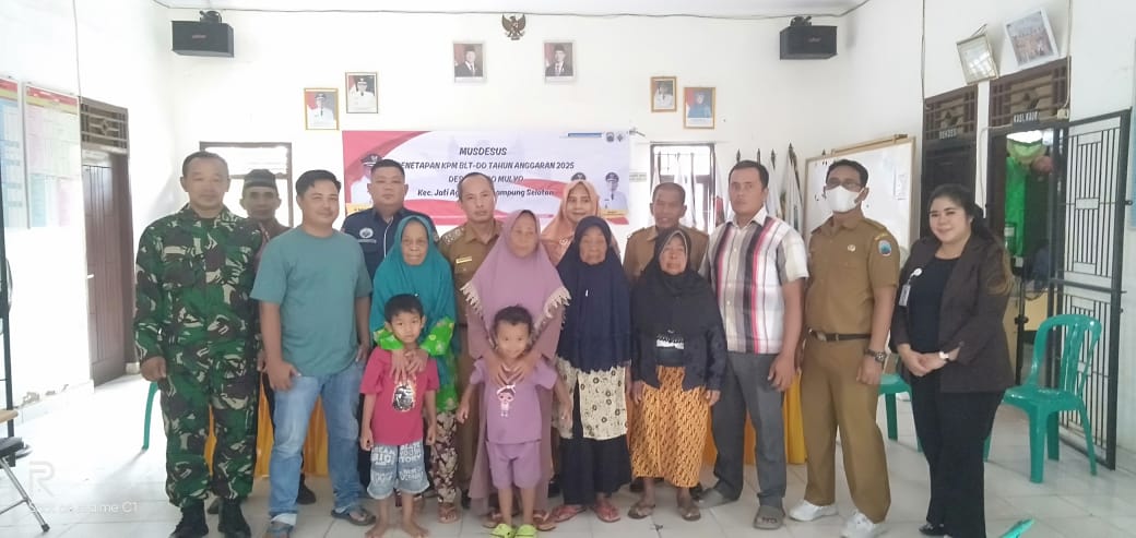Susanto Pimpin Musdesus TA- 2025 Di Desa Margomulyo
