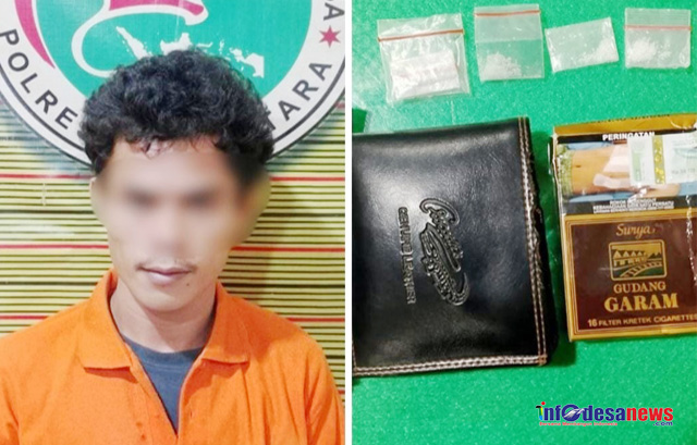 Satresnarkoba Luwu Utara Bekuk Pemuda Bungadidi, dengan Barang Bukti 7 Sachet Sabu