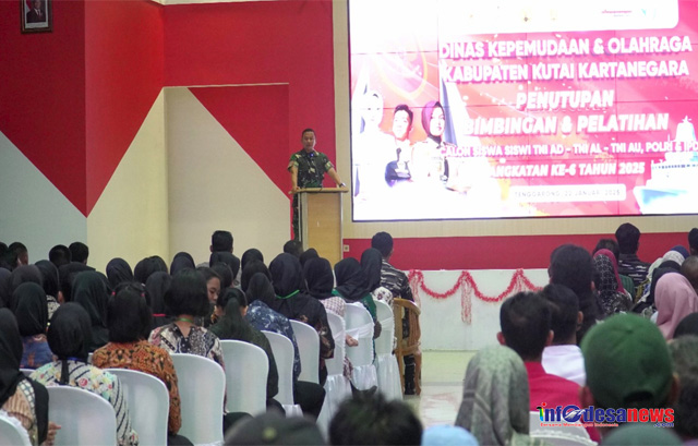 Dandim 0906/Kkr Tutup Bimlat Calon Siswa TNI, Polri, dan IPDN