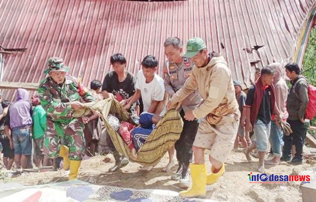 Longsor di Buntu Pepasan Torut: Dua Warga Meninggal, Akses Jalan Lumpuh Total