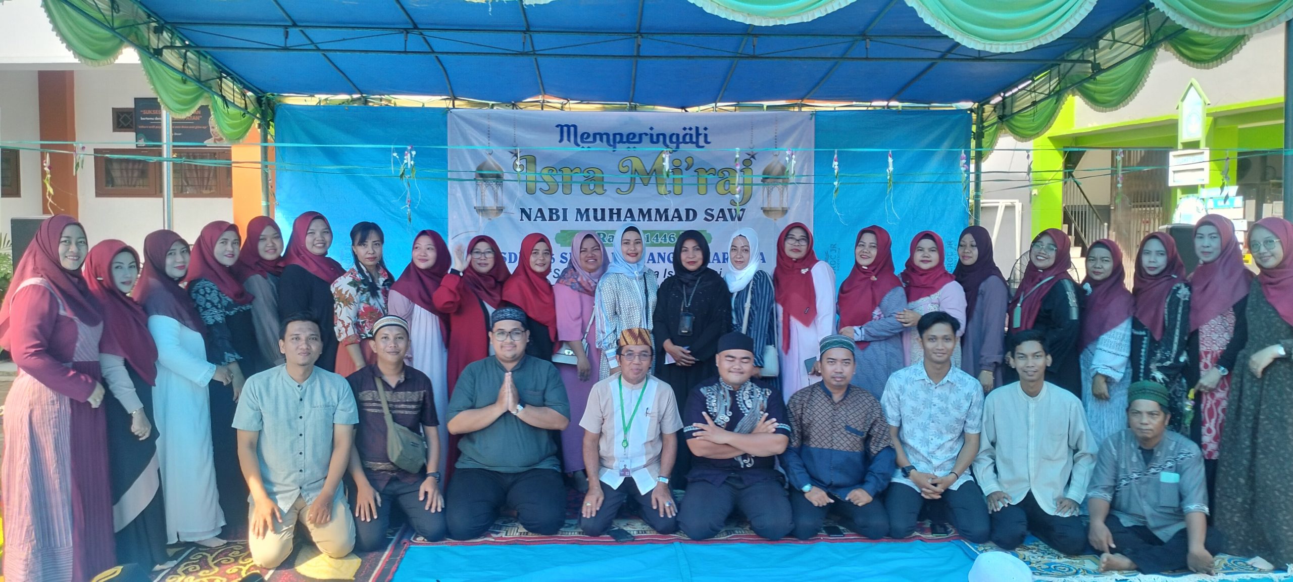 SDN 016 Sungai Pinang Samarinda  Gelar Peringatan Isra Miraj untuk Bentuk Karakter Islam Siswa