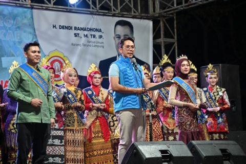 Bupati Terpilih, Radityo Egi Pratama Apresiasi Gebyar Karang Taruna Lampung Selatan 2025