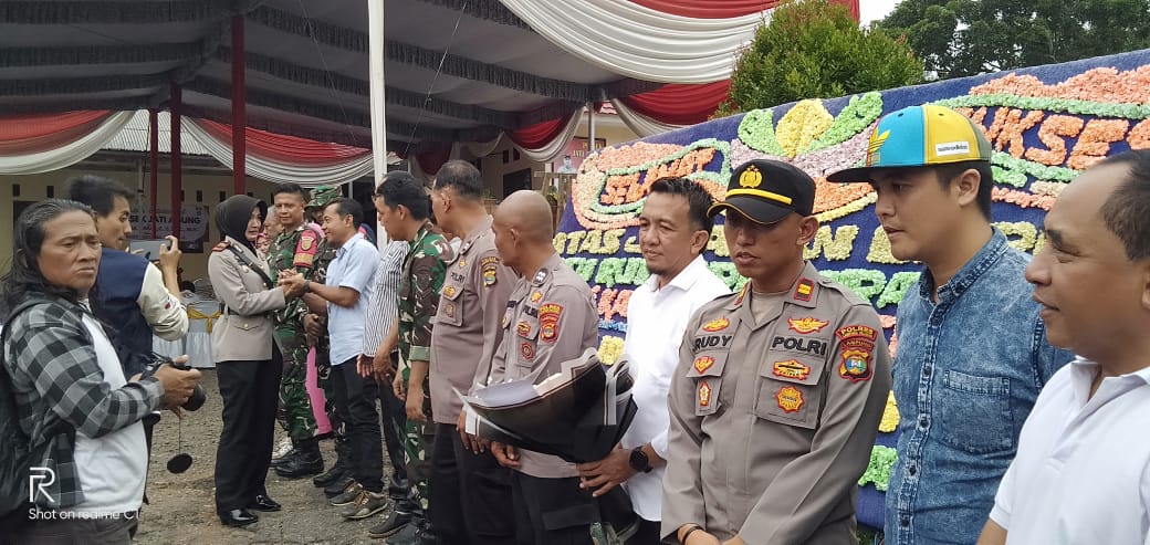 Pisah Sambut Kapolsek Jati Agung Diwarnai Suasana Hangat Penuh Khidmat