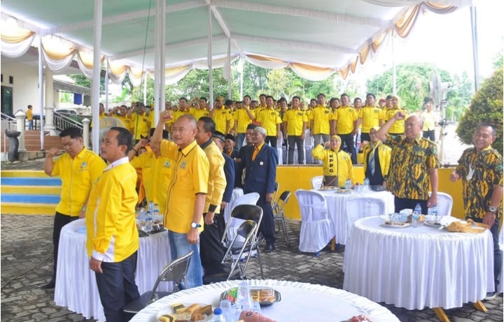 Ribuan Anggota AMPG Siap Amankan Musda Golkar Lampung