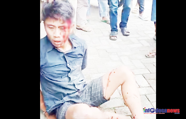 Satu Dari Dua Pelaku Curnmor Bersenpi Berhasil Ditangkap Satu Pelaku Berhasil Kabur