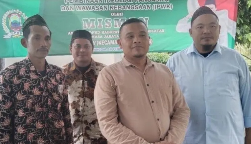 Misman Anggota DPRD Dapil V Sosialisasikan IPWK Di Desa Sinar Rejeki