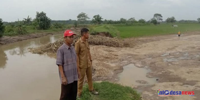 Kondisi Tanggul Way Katibung Pasca Banjir, Warga Minta Pemerintah Segara Lakukan Perbaikan
