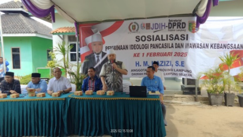 M.Hazizi Ajak Masyarakat Tanamkan Nilai-nilai Pancasila Sebagai Upaya Memperkuat Rasa Nasionalisme di Tengah Masyarakat