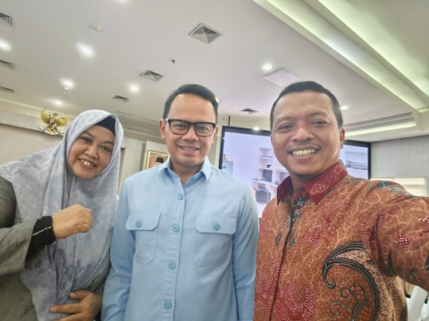 Bupati dan Wakil Bupati Pringsewu Terpilih Registrasi dan Cek Kesehatan di Kemendagri