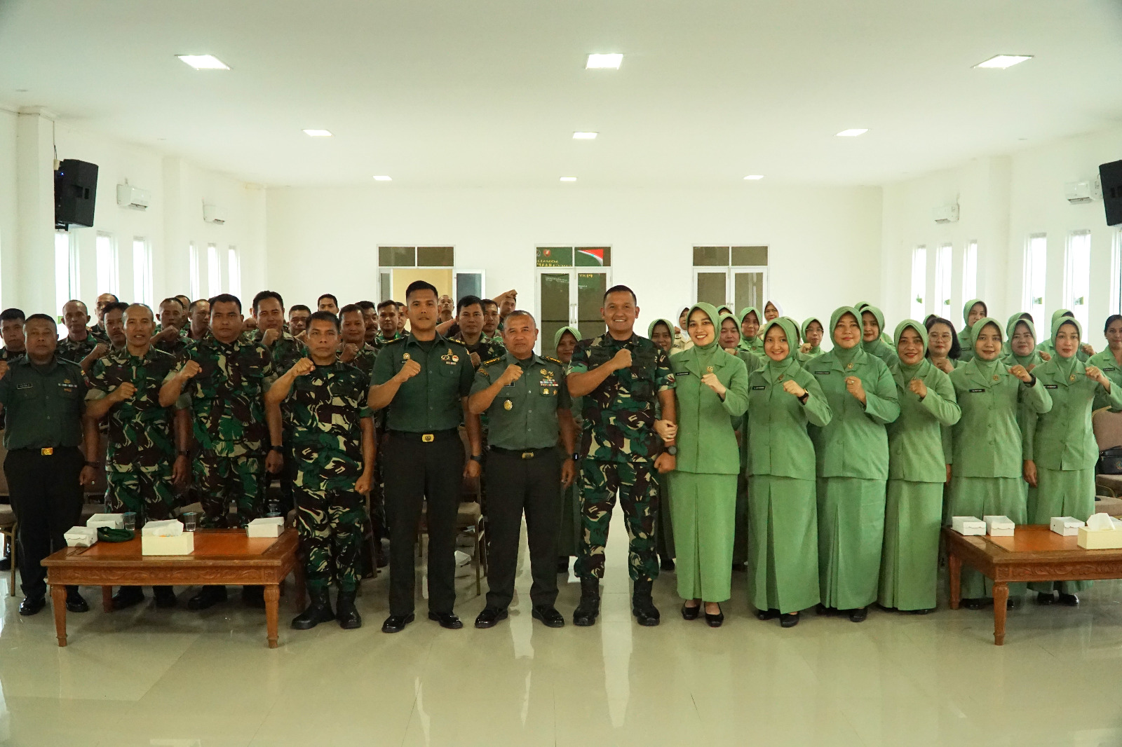 Tingkatkan dan Mantapkan Mental, Prajurit Kodim 0906/Kkr Terima Sosialisasi Penyelenggaraan Bintal Satuan