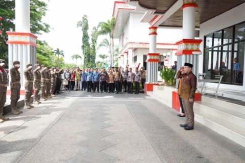 Hari Pertama Kerja Paska Dilantik, Wabup M, Syaiful Gelar Coffee Morning
