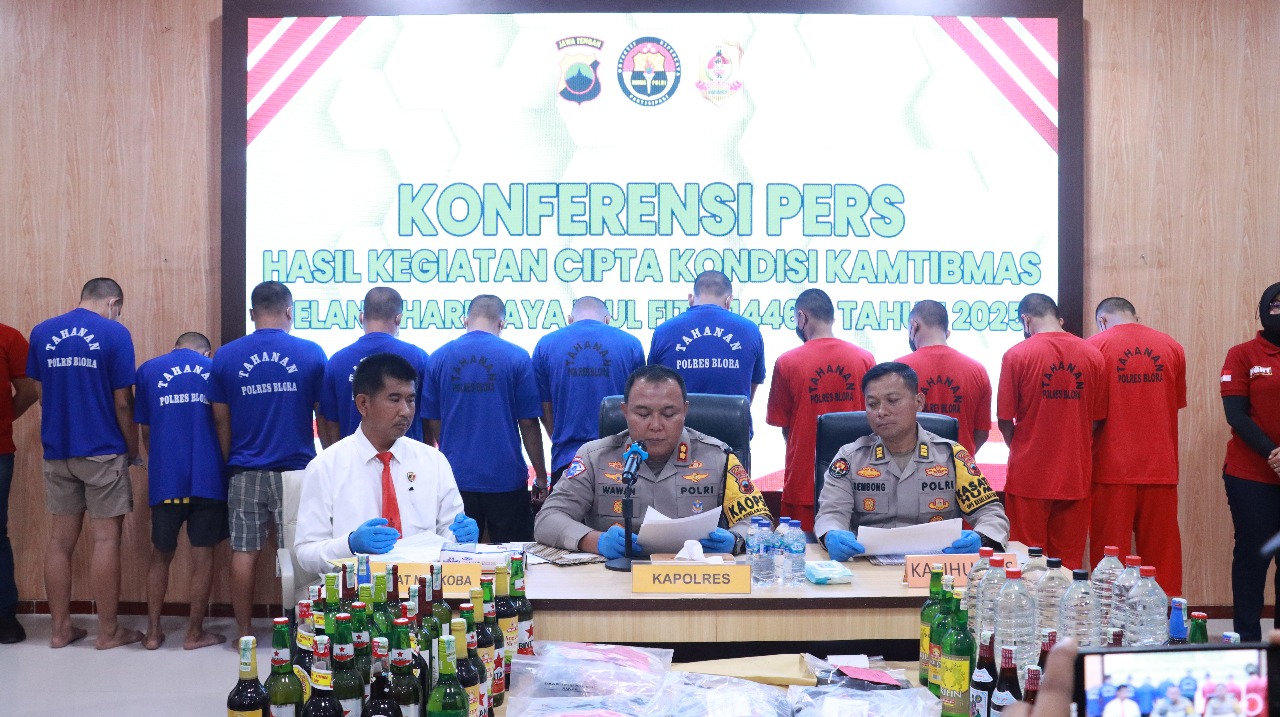 Cipta Kondisi Kamtibmas Menjelang Hari Raya Idul Fitri 1446 H Tahun 2025