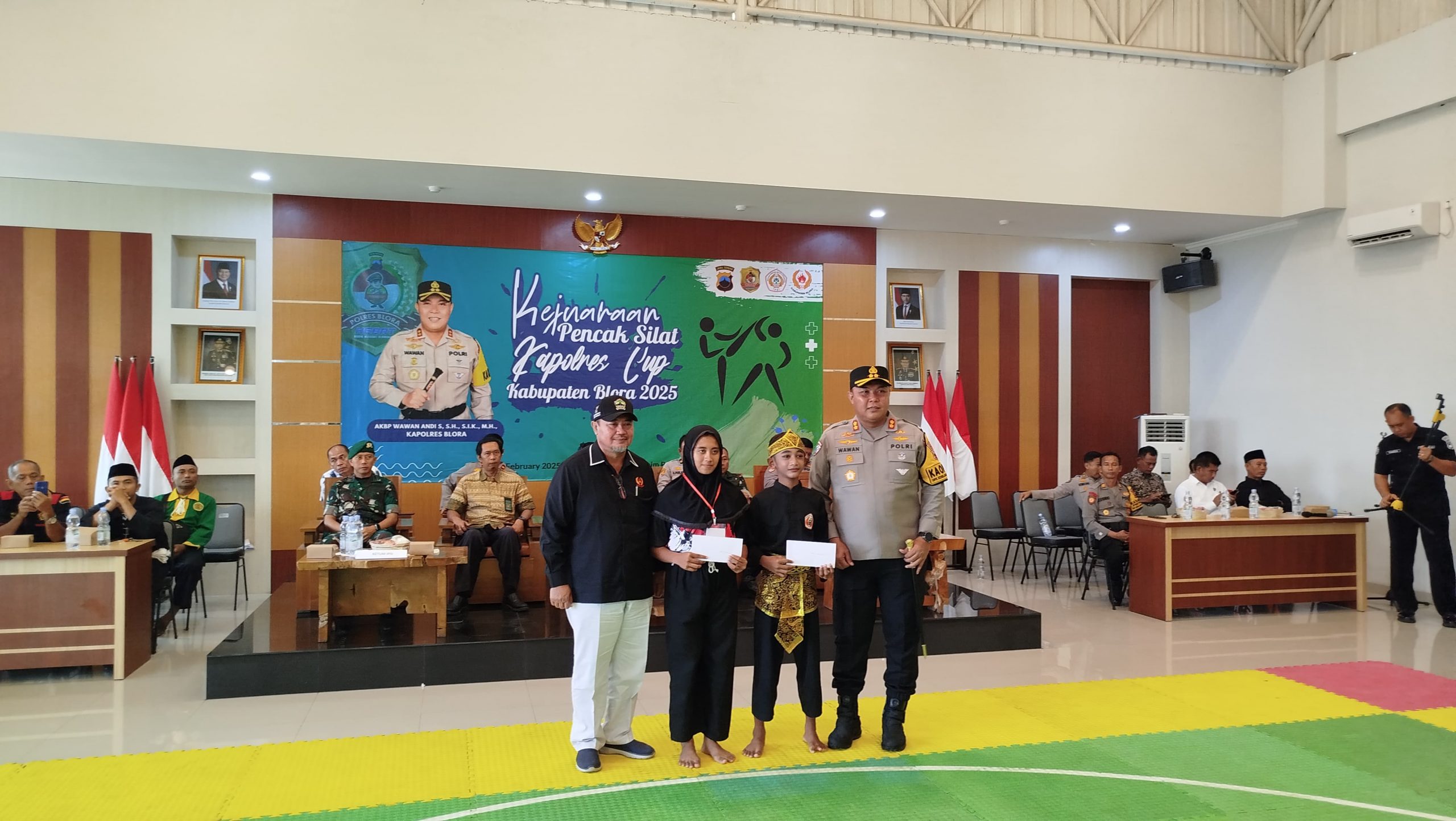 Anggota DPRD Blora Apresiasi Gelaran Festival Pencak Silat Kapolres Cup 2025