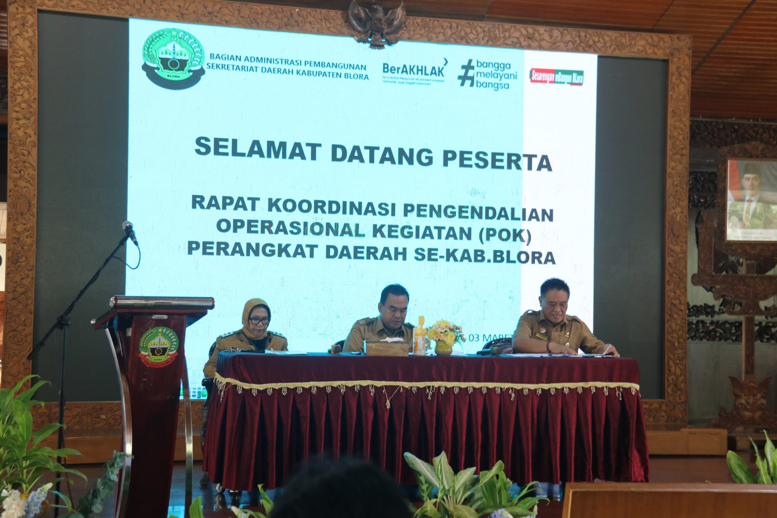 Bupati Blora Tekankan Efisiensi Anggaran untuk Pencapaian Visi Misi dalam Rakor POK