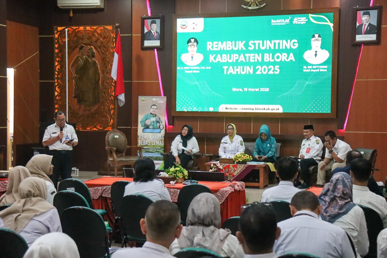 Pemerintah Kabupaten Blora Gelar Rembuk Stunting 2025, Perkuat Komitmen Tekan Angka Stunting