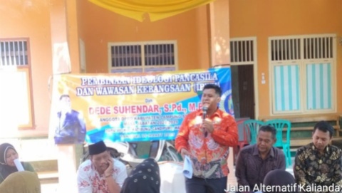 Dede Suhendar Kembali Ajak Masyarakat Tanamkan Nilai-nilai Pancasila Sebagai Pedoman Hidup
