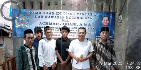 Achmad Johani,Sosialisasi IPWK ; Perkuat Persatuan dan Kesatuan Bangsa