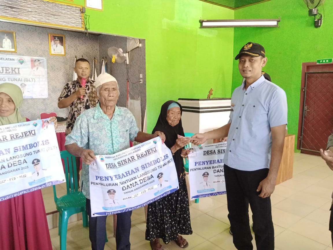 45 KPM Terima BLT-DD Tahap Awal TA-2025 Di Desa Sinar Rejeki