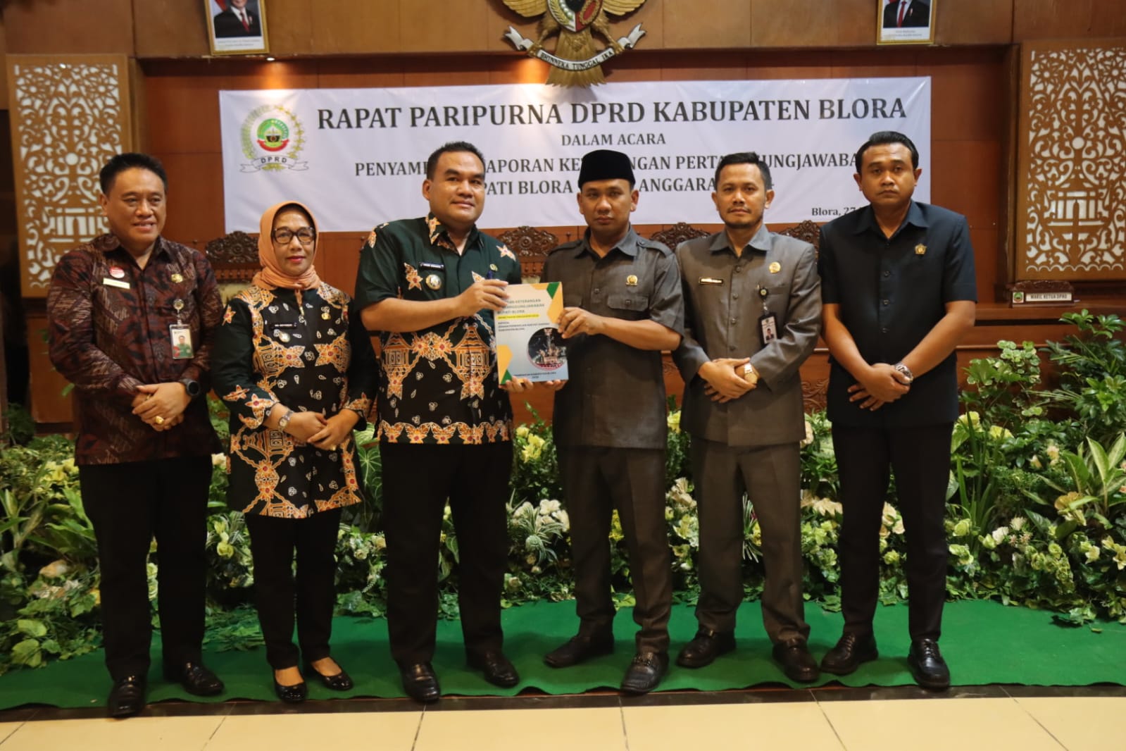 Bupati Blora Sampaikan LKPJ 2024 di Rapat Paripurna DPRD, Capaian Pendapatan Lampaui Target