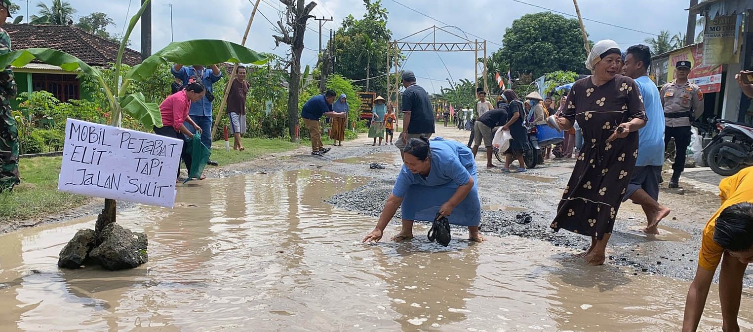 Bupati Egi Tanggapi dan Apresiasi Kritik Kreatif Warga Terkait Jalan Rusak