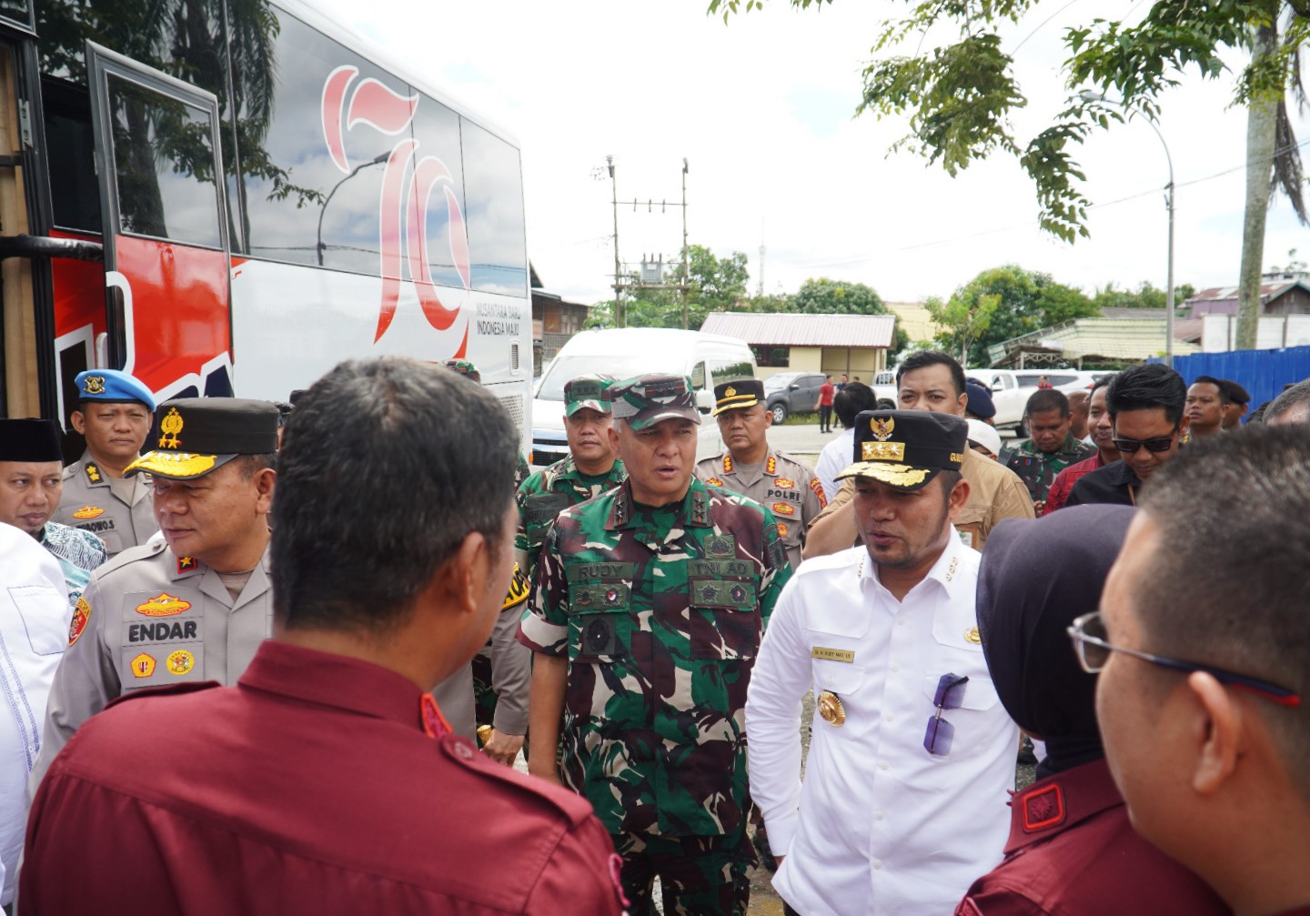 Forkopimda Provinsi Kaltim Tinjau Kesiapan PSU Pilkada di Kabupaten Kukar