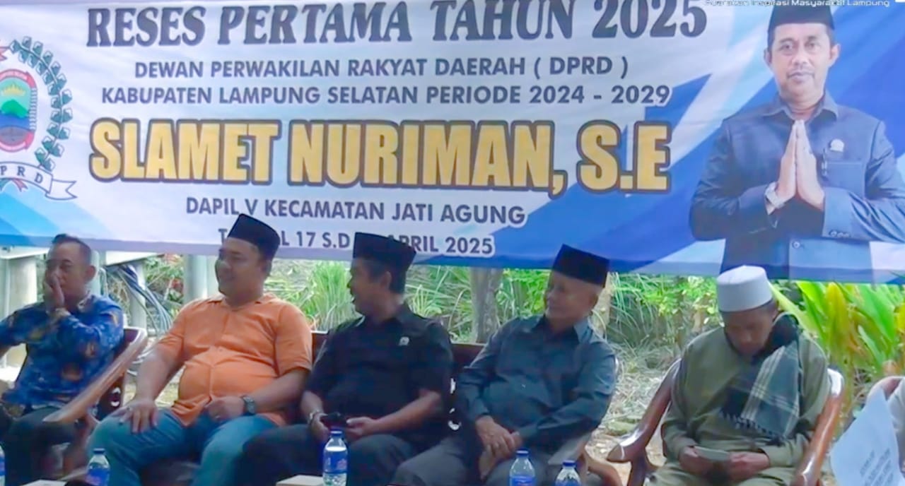 Selamet Nuriman Gelar Reses Perdana TA-2025 Di Desa Way Huwi